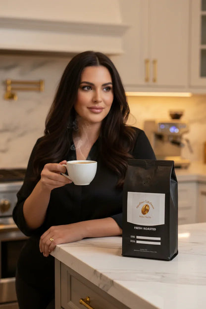 Italian Roast - Lifestyle with Model